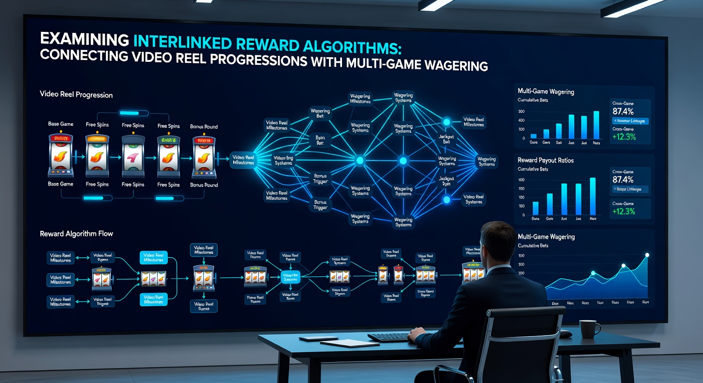 Visualization of data flows between slot reel systems and multi-game reward platforms