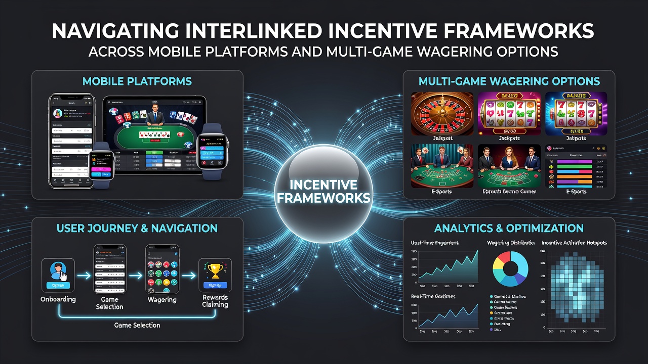Dashboard view of multi-game wagering progress with linked incentive meters and bonus trackers