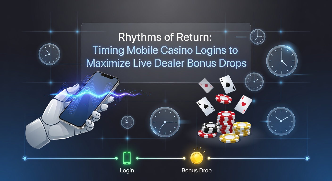 Mobile phone screen displaying a live dealer blackjack table with a bonus drop notification popping up during peak evening hours