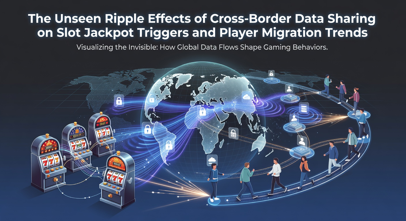 Cross-border data flows influencing slot jackpot systems and player movements across regions